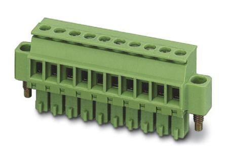 1828391 Phoenix Contact, 3.81mm Pitch, MCVR 1.5/ 7-STF-3.81, 7 Way, , Pluggable Terminal Block, Plug, Cable Mount, Screw