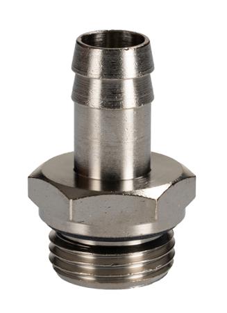 176-2037 RS PRO Hose Connector Hose Tail Adaptor, BSPP 1/2in 13mm ID, 5 MPa, 50 bar