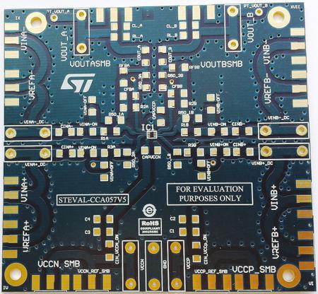 STEVAL-CCA057V5 STMicroelectronics , Operational Amplifier Evaluation Board