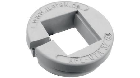 KEL-QTA-32-A Icotek Grey Elastomer 32mm Round KEL-QTA 32 A