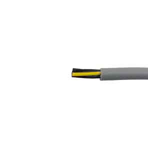 470127YY GE321 Alpha Wire Pro-Met Control Cable, 12 Cores 0.75 mm², Unscreened, 50 m, Grey Polyvinyl Chloride Sheath