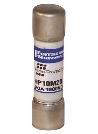 HP10M10 Mersen 10A Glass Melamine Cartridge Fuse, 10 x 38mm