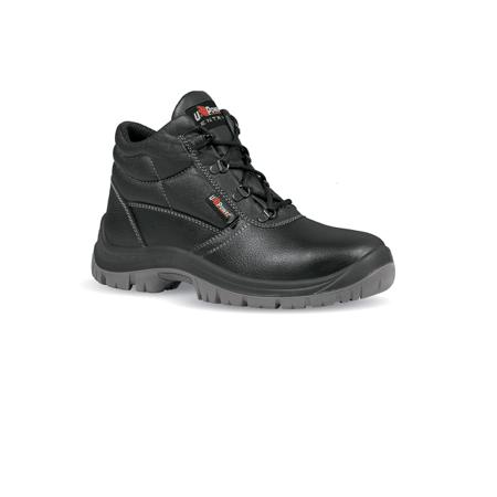 0UC20036-45 UPower Entry Unisex Black Stainless Steel Toe Capped Safety Shoes, UK 10.5, EU 45