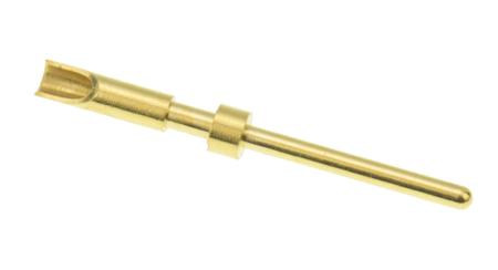 SA3180/1 Bulgin Male Solder Circular Connector Contact, Wire Size 28 → 24 AWG