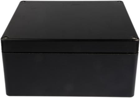 144-4458 RS Pro , GRP IP66 Junction Box, 255 x 250 x 120mm, Black