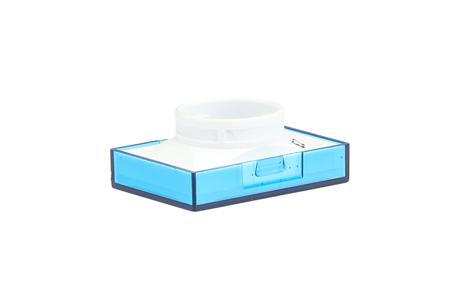 A165L-JA Blue Rectangular Push Button Lens for use with A16 Series LED/Incandescent Lamp Push Button Switch