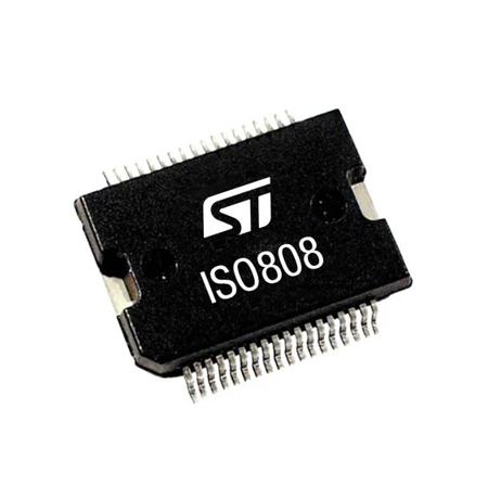 ISO808TR-1 STMicroelectronics  8High Side, High Side Power Switch IC 36-Pin, PowerSO-36