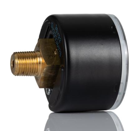 4K8-10 SMC  Analogue Positive Pressure Gauge Back Entry 10bar, Connection Size R 1/8