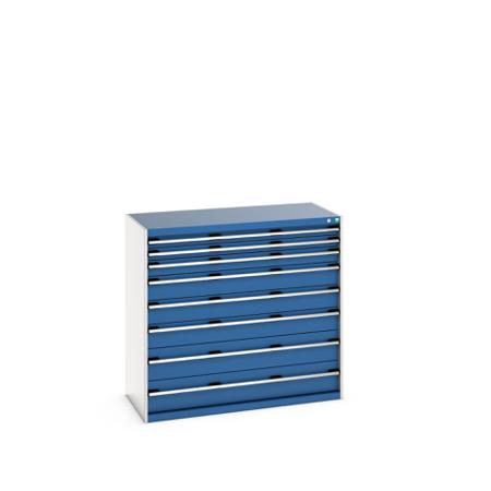 40022129-11V Bott 8 Cabinet, Steel, 1200mm x 650mm x 1300mm, Blue