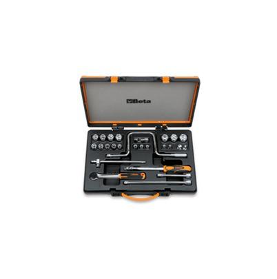 910A-C17 BETA 910A/C17 26 Piece Socket Set, 3/8 in Square Drive