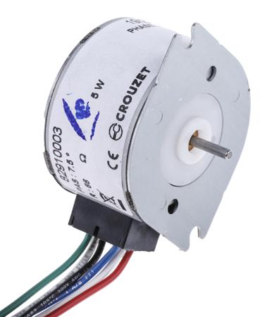 82910003 Crouzet Permanent Magnet Stepper Motor, 20mNm Torque, 12.7 V, 7.5°, 2mm Shaft