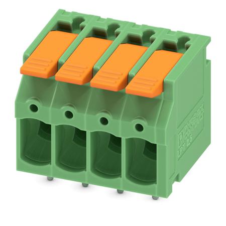 1190299 Phoenix Contact PCB Terminal Block, 4-Contact, 5mm Pitch, Through Hole Mount, 1-Row