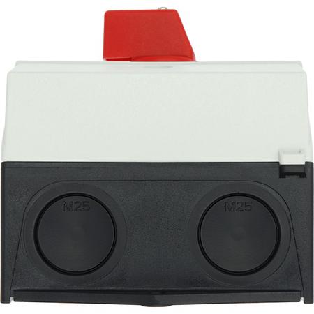 207321-P1-32-I2-RT Eaton 3 Pole Surface Mount Isolator Switch - 32A Maximum Current, 15kW Power Rating, IP65