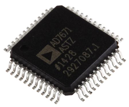 DP83848IVVX/NOPB Texas Instruments , Ethernet Transceiver, 10 Mbps, 100 Mbps, 4.2 V, 48-Pin LQFP