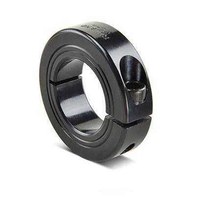 MCL-23-F Ruland Collar, One Piece, Clamp Screw, Bore 23mm, OD 45mm, W 15mm, 1215 Lead-Free Carbon Steel