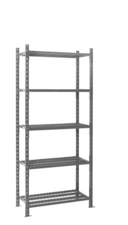 ZBGRIIND2512105D1 Manorga Blue Sheet Steel Galvanised Storage Rack System Shelving System