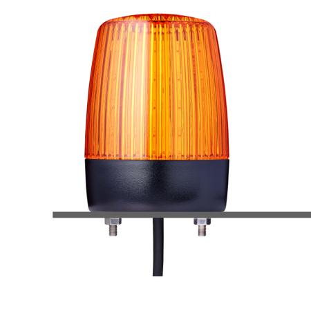 860501313 AUER Signal PCH Series Amber Multiple Effect Beacon, 230/240 V, Horizontal, Tube Mounting, Vertical, LED Bulb, IP67,