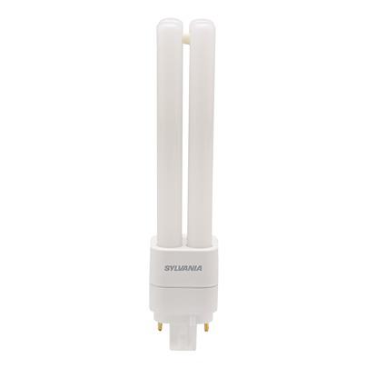 30225 Sylvania ToLEDo Lynx G24Q LED Bulbs 10 W(26W), 4000K, Cool White, U Bend shape