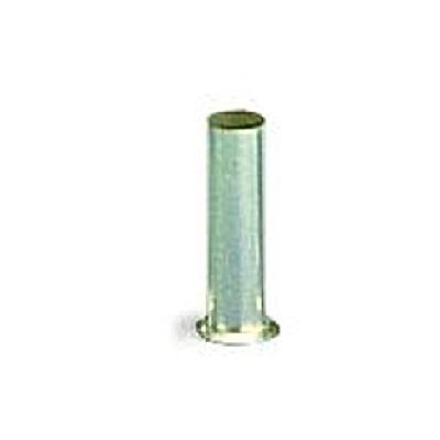 216-121-1 WAGO, 216 Ferrule, 6mm Pin Length, 2.1mm Pin Diameter, Silver