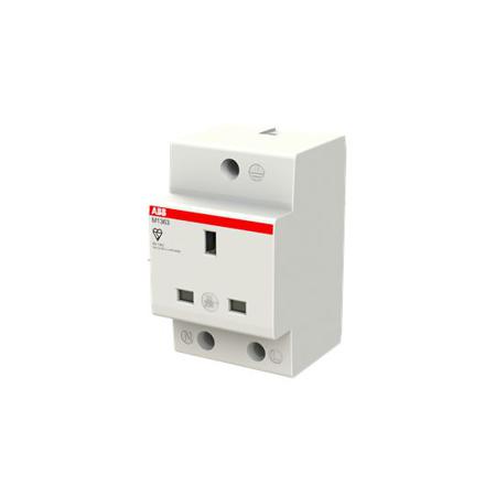 2CSM259343R0721--M1363 ABB 1 Gang MCB Mini Circuit Breaker, 13A, Type G - British, Indoor Use