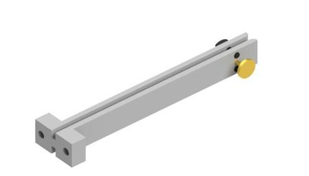 MSVL 85 Fischer Elektronik MSVL Series, , Linear Guide Rail 13.5mm width 85mm Length