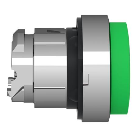 ZB4BL3 Schneider Electric XB4 Series, Green Push Button Head, Spring Return, 22mm Cutout