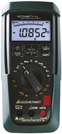 M240A Gossen Metrawatt METRAHIT X-TRA Handheld Digital Multimeter, 10A ac 1000V ac 10A dc 1000V dc