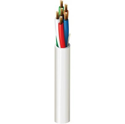 4304ULW.00500 Belden4304ULW Series 6 Core Audio Cable, 18 AWG CSA, 7.3mm od, 500m, Grey