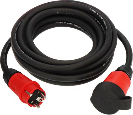 9162051100 brennenstuhl 5m 1 Socket Type E - French Extension Lead, 230 V, IP44
