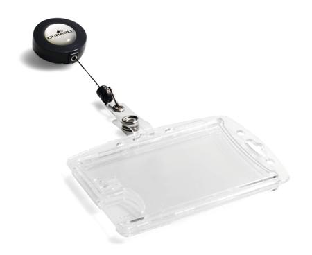8224-19 Durable Transparent Name Badge