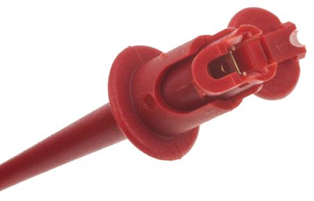 5418-2 Fluke Red Mini Test Clip, 5A Rating, 2.79mm Tip Size