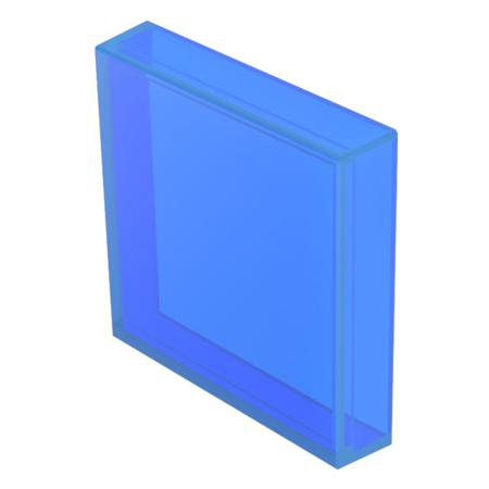 704.702.6 Indicator Lens Square Style, Blue, 24.4 Long