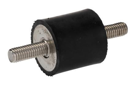 185-4486 RS PRO Cylindrical M8 Stainless Steel Anti Vibration Feet 42.32kg Compression Load ,30mm dia. Stainless Steel