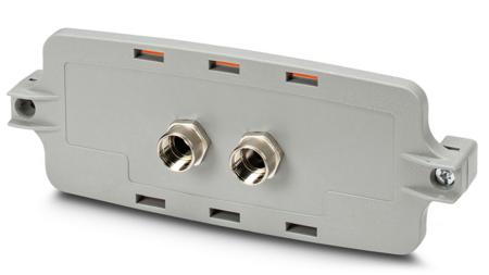 1050379 Phoenix Contact ECS Series Polycarbonate Front Plate, 30mm H, 62mm W, 163mm L for Use with ECS