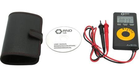 RND-355-00001 Multimeter Digital RMS 600VAC