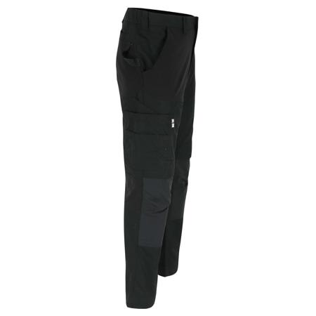 23MTR1803BK-46 Herock HECTOR TROUSERS 's Black Trousers Stretch Male, Size 46 36in W 32in L