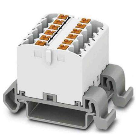 3273166 Phoenix Contact Distribution Block, 12 Way, 4mm², 24A, 690 V, White