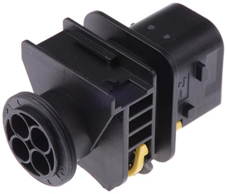 1-1703818-1 TE Connectivity AMP MCP 2.8 Series, 4 Way Cable Mount Plug Connector