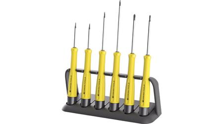 PB 8641.ESD PB SWISS TOOLS Phillips, Slotted Electronic Screwdriver Set, 6-Piece