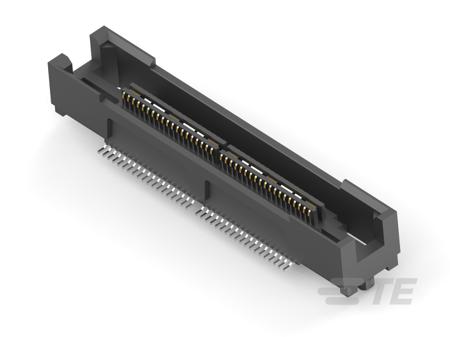2-767004-3 TE Connectivity MICTOR Series Vertical Board Mount PCB Header, 76-Contact, 0.64mm Pitch, Surface Mount Termination
