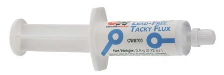 CW8700 Circuitworks Lead Free Flux Paste, 3.5g Syringe