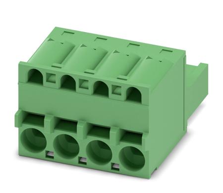 1974753 Phoenix Contact, 5mm Pitch, FKCS 2.5/ 4-ST, 4 Way, Pluggable Terminal Block, Plug, Spring Cage Termination,
