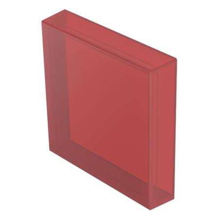 704.702.2 Indicator Lens Square Style, Red, 24.4 Long