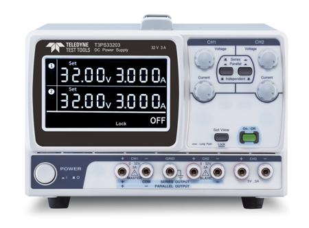 T3PS33203 Teledyne LeCroy T3PS Series Digital Bench Power Supply, 0 → 32V, 0 → 3A, 3-Output, 217W
