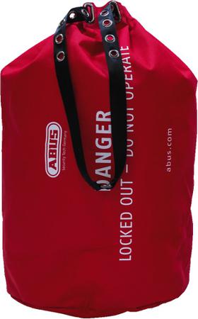 86525 ABUS Red 1-Lock Polyester Lockout Device