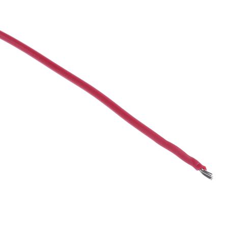 6711 RD001 Alpha Wire Ecogen Ecowire Series Red 0.13 mm² Hook Up Wire, 26 AWG, 7/0.16 mm, 305m, MPPE Insulation,