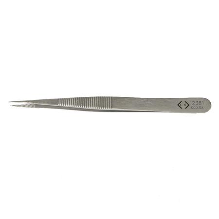 T2381 CK 120 mm, Stainless Steel, ESD Tweezer