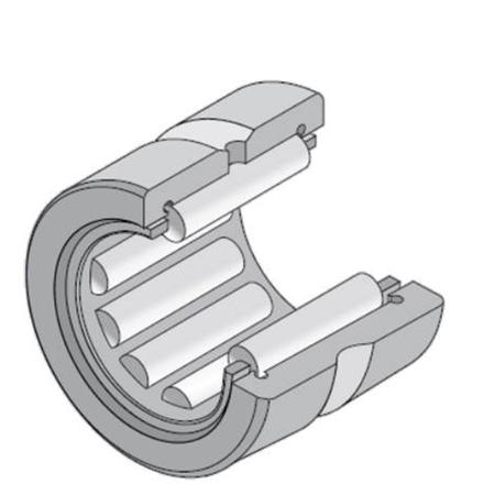 NK15-16R NTN NK15/16R 15mm I.D Needle Needle Roller Thrust Bearing, 23mm O.D