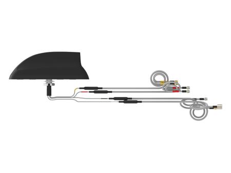 L000423-11 TE Connectivity  Shark Fin Multi-Band Antenna with SMA Connector, 4G, 4G (LTE), 5G (LTE), Bluetooth (BLE),