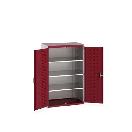 40021098-24V Bott 2 Door Sheet Steel Floor Standing Cupboard, 1050 X 650 X 1600mm